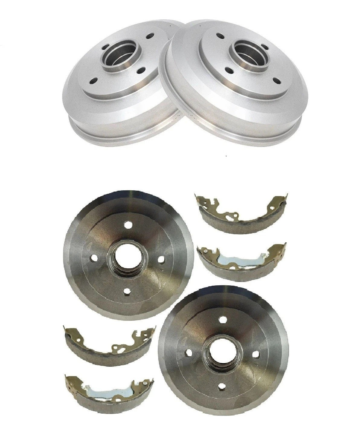 Rear Brake Drum & Shoe Kit for 00-08 Ford Focus