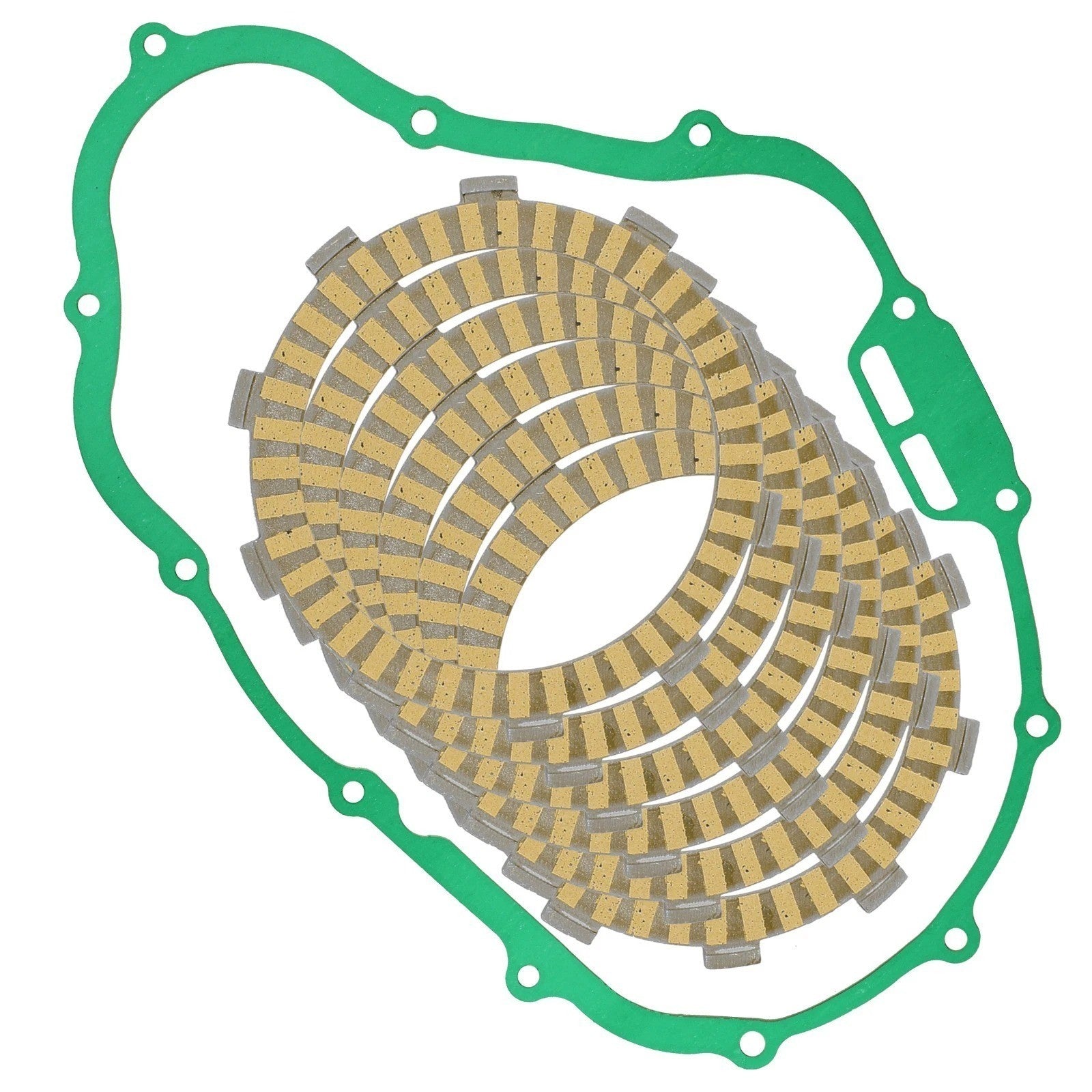 Clutch Friction Plates And Gasket for Honda TRX300FW Fourtrax 300 4X4 1988-1997