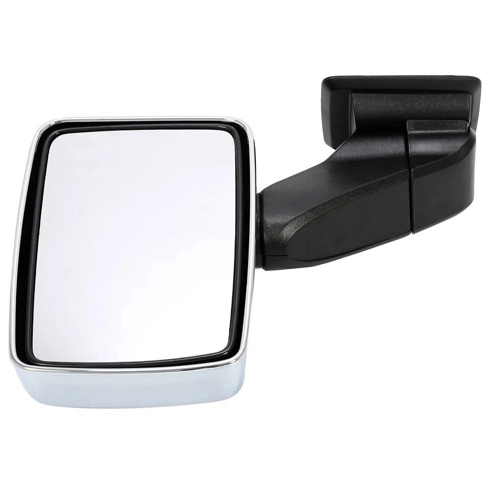HECASA Plastic Left Driver Silver Front Door Mirror For Hummer H3 H3T 2006-2010