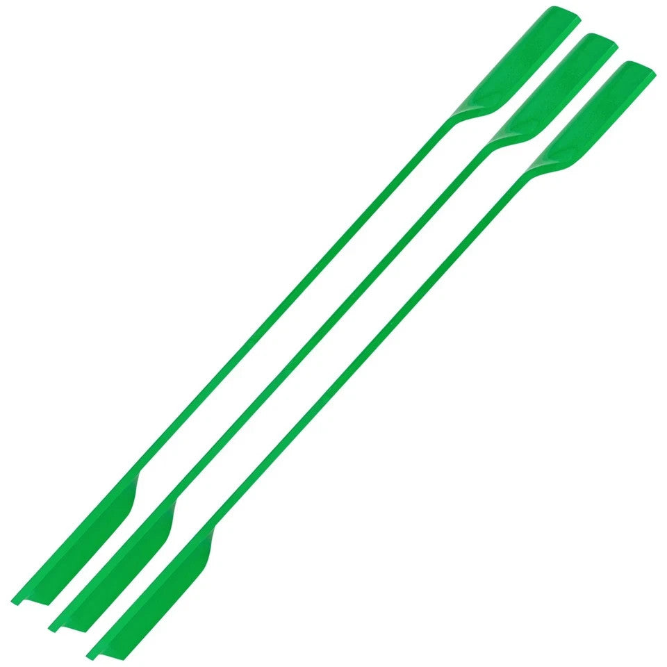 Caltric 17 7/8 inch x 5/8" Circle Hole 52" Deck Mid Lift Blade For Hustler