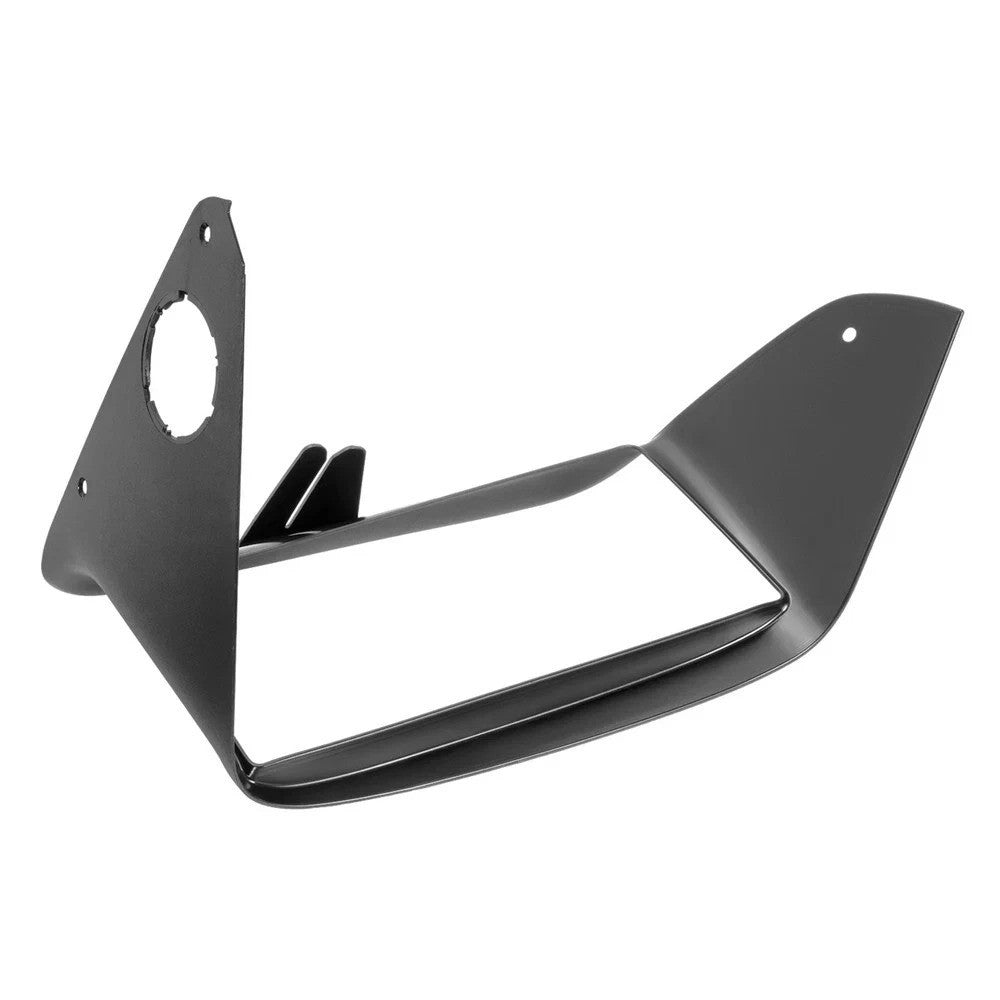 HECASA Headlight Bezel Right Side ABS Black For Chevrolet Corvette C5 1997-2004