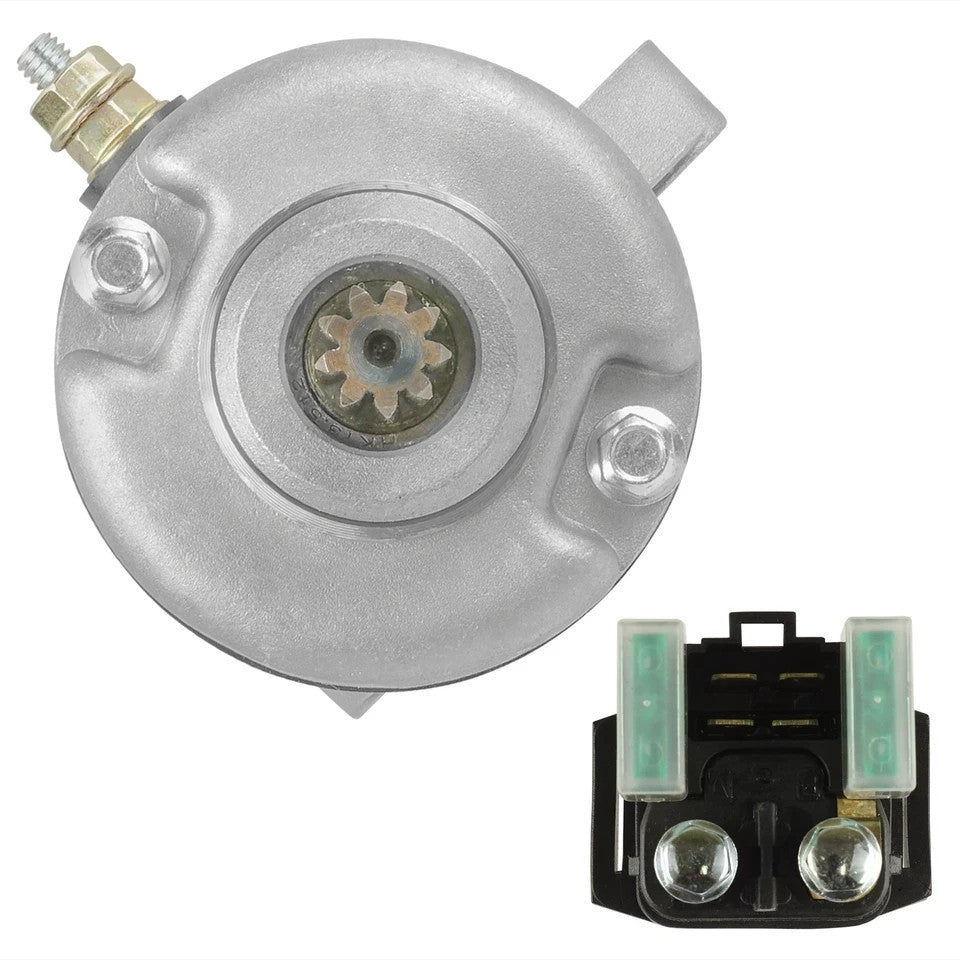 Starter & Solenoid for Yamaha YFZ450 YFZ45 YFZ 450 2004 2005 2006 2007-2013