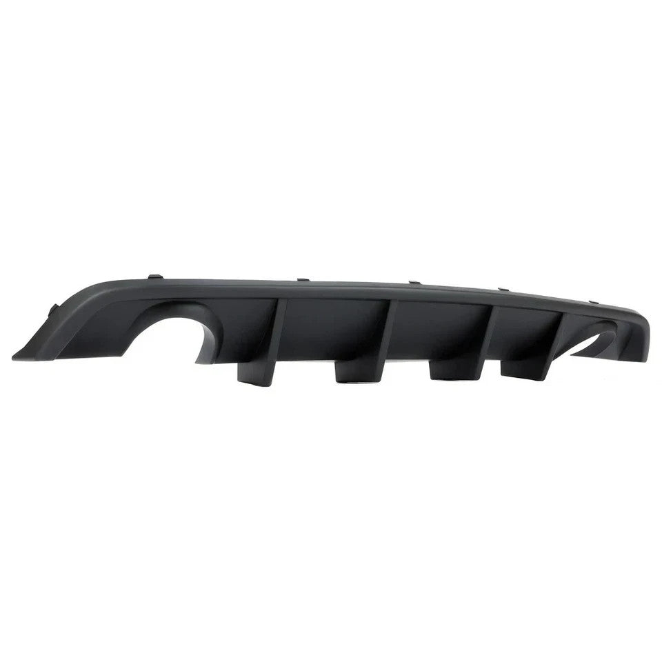Matte Painted Rear Bumper Diffuser For 2012-2014 Dodge Charger SRT8 Lip Spoiler