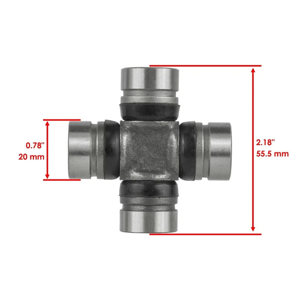 for Suzuki Ozark 250 LT-F2520 2X4 2002-2009 Drive Shaft U-Joint Kit