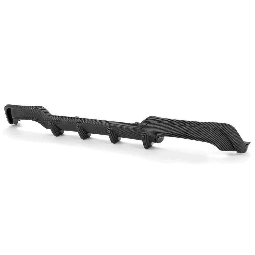 Carbon Fiber Style Rear Bumper Diffuser For Toyota Corolla Auris Hatchback 19-22