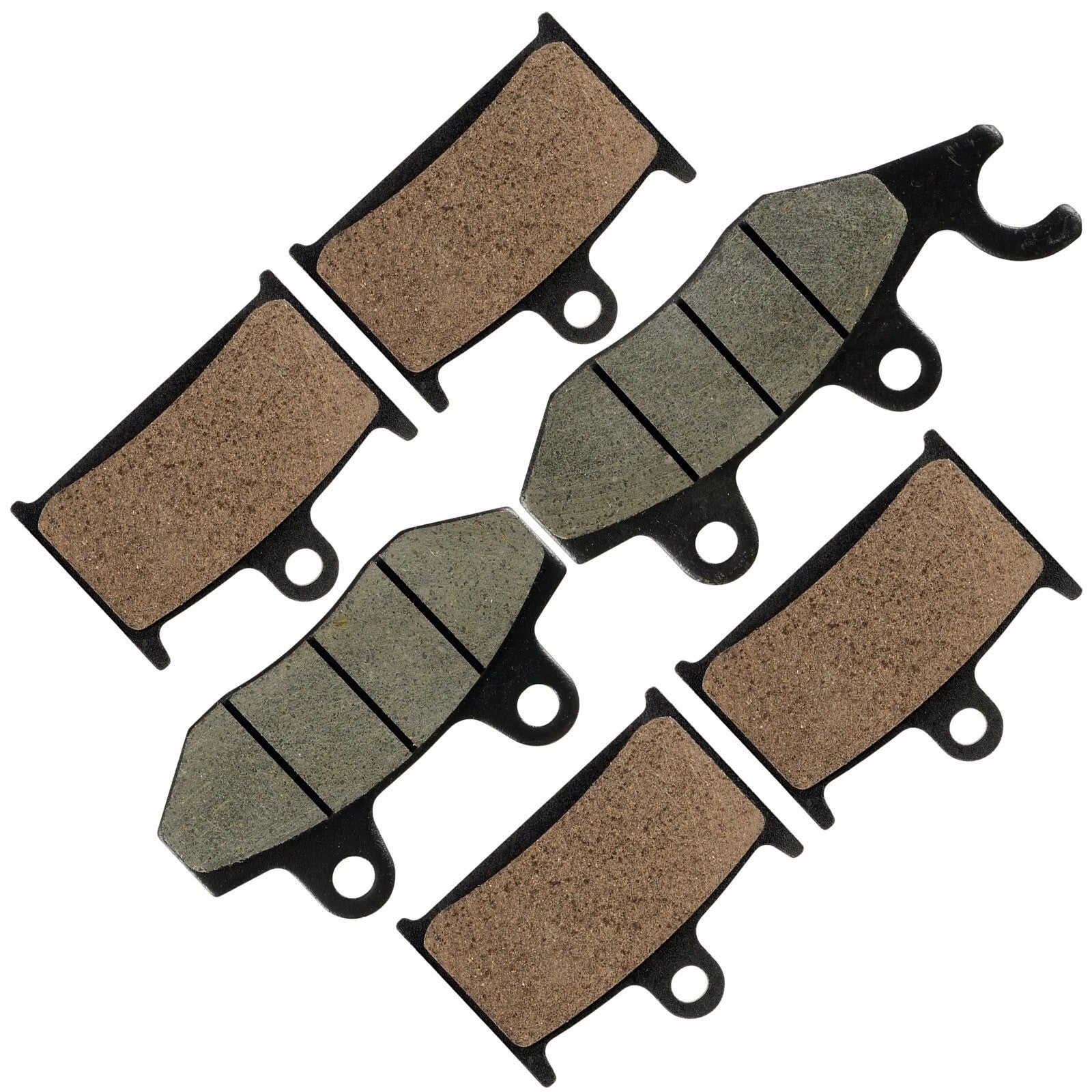 Caltric Front and Rear Brake Pads for Triumph Tiger Explorer 2012-2017