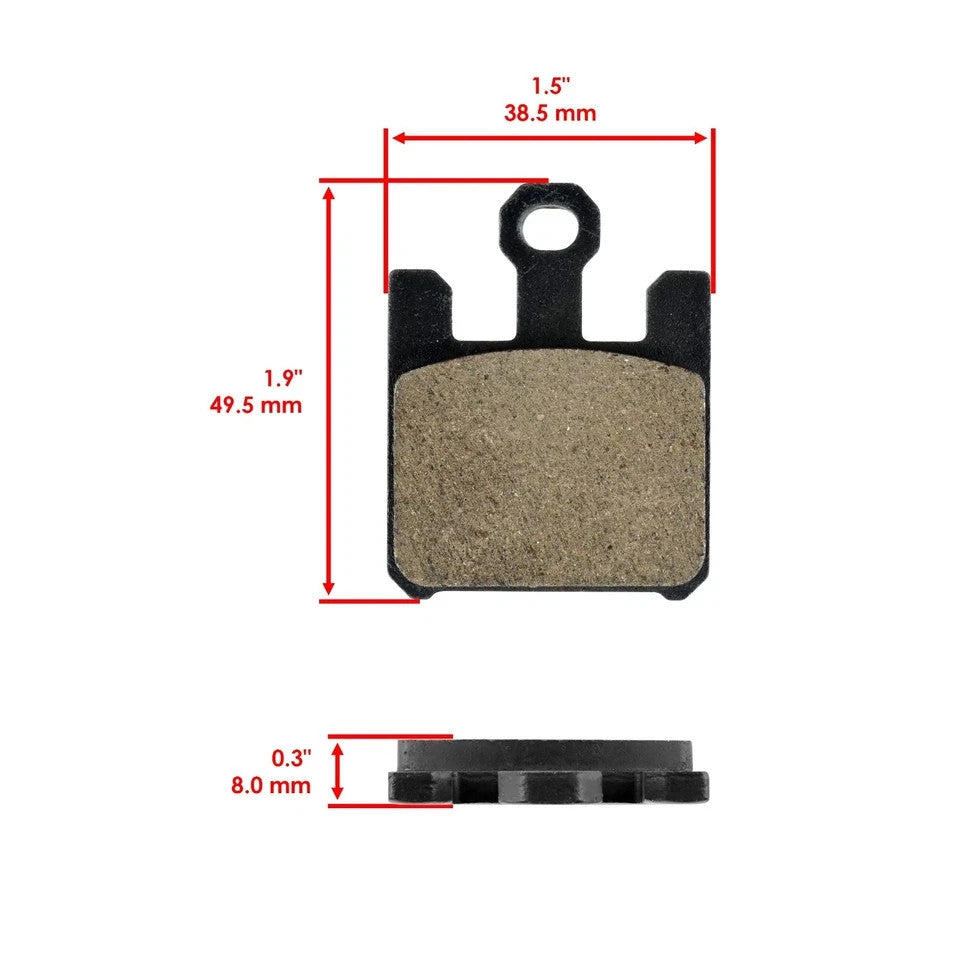 for Suzuki GSX-R1000 GSXR1000 GSX R1000 2003 Front & Rear Brake Pads