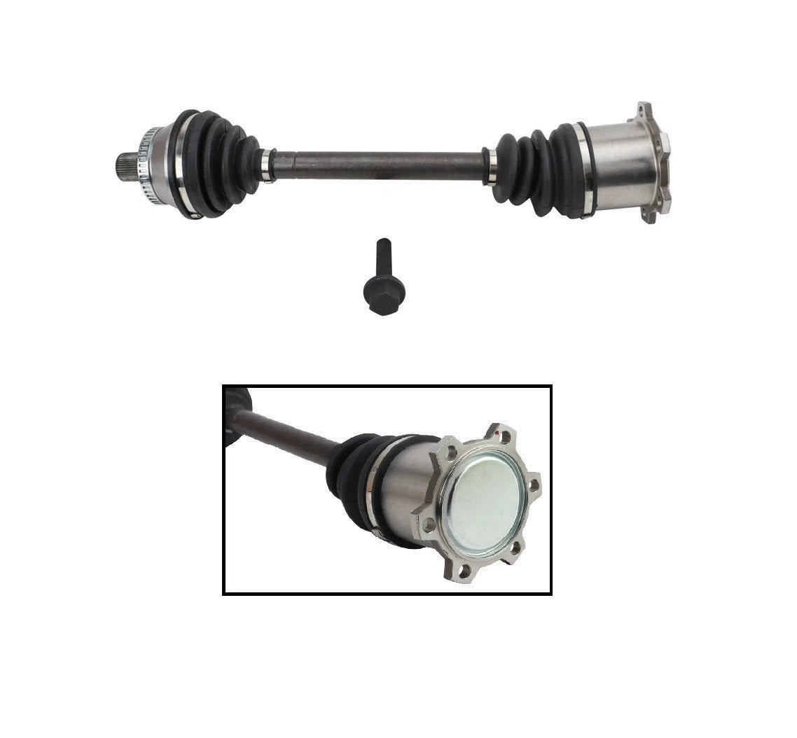 Front Left CV Axle Shaft Assembly Driver Side Fits 2002-2006 Audi A4 Quattro