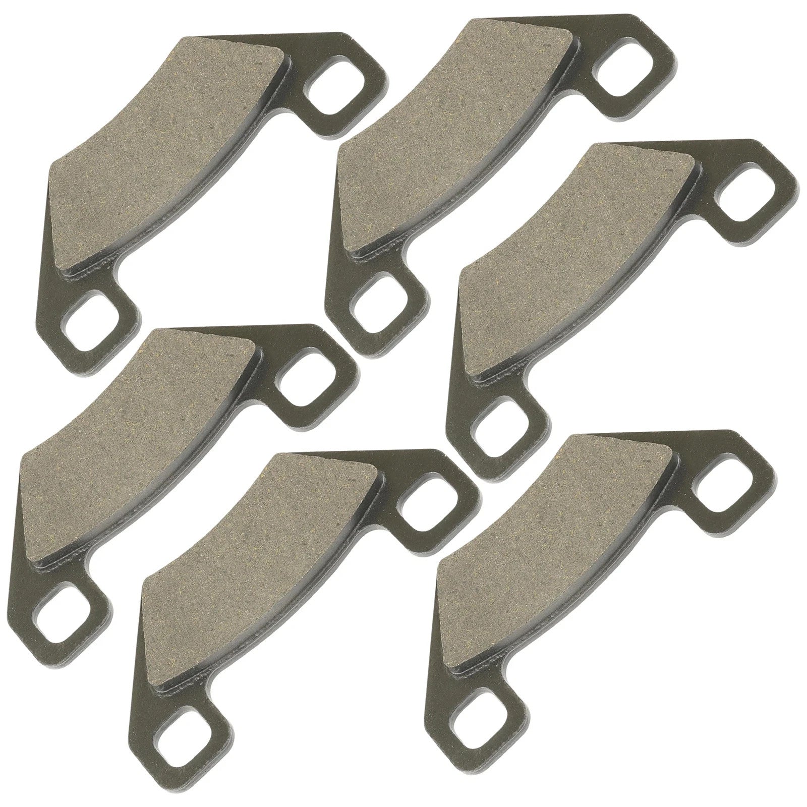 Caltric Front and Rear Brake Pads for Polaris Hawkeye 300 2006 / 2203045