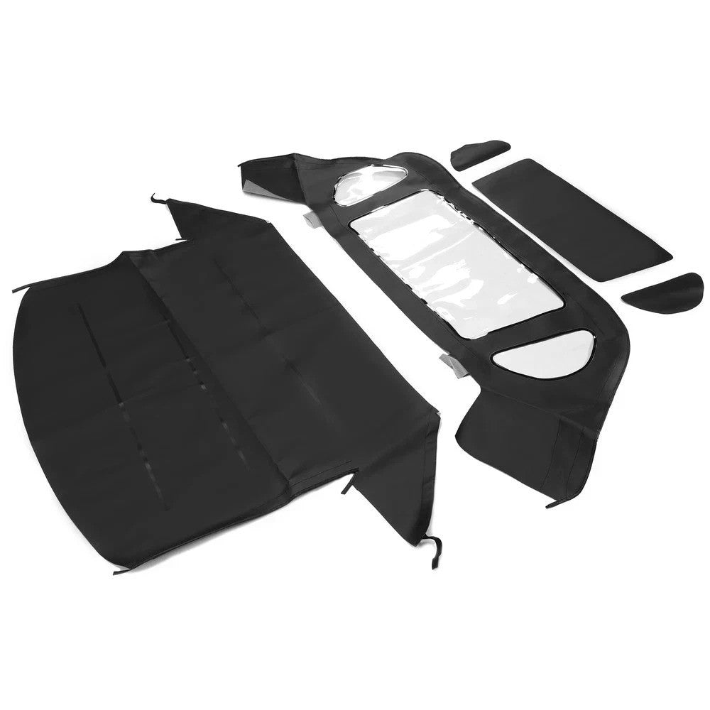 For 1990-02 Mercedes-Benz R129 SL Soft Top w/Plastic Window, Sailcloth Vinyl