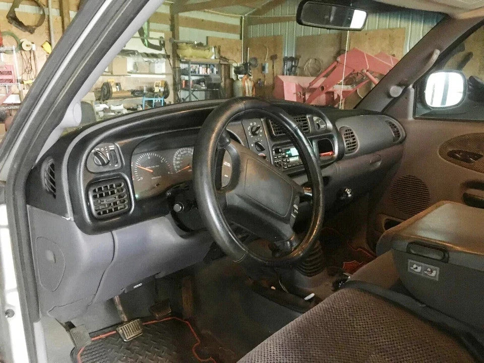 For 98-02 Dodge Ram 1500 2500 3500 Instrument Panel Dash Face Surround Bezel