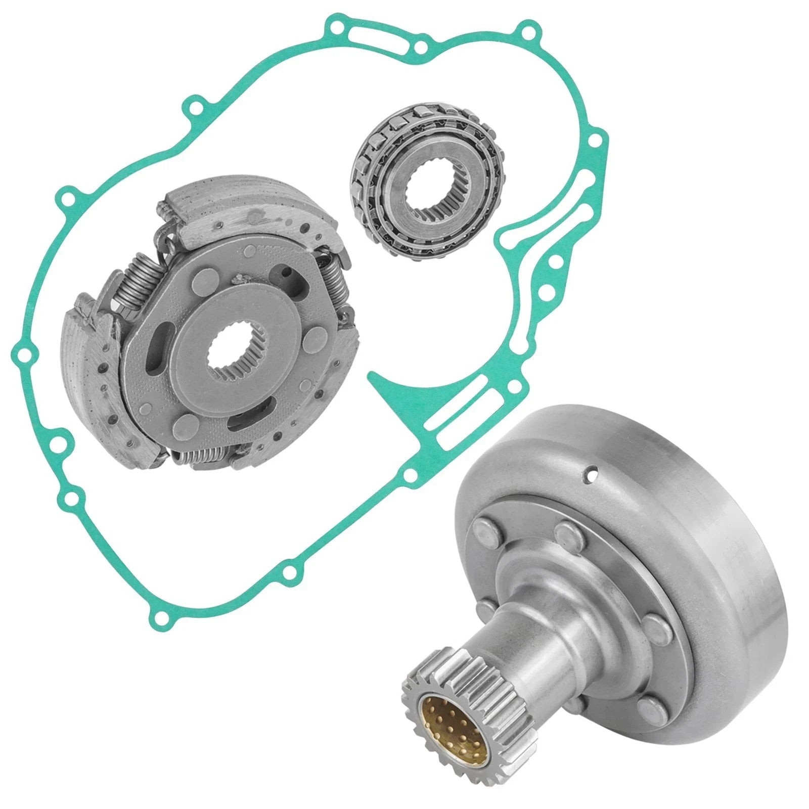 Clutch Housing Drum One Way Bearing Carrier for Kawasaki Bayou 220 KLF220A 88-02