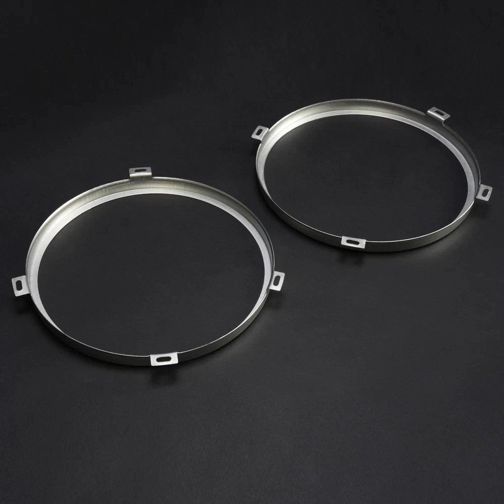 HECASA 7'' Headlight Retaining Ring Mounting Bracket For TJ Wrangler 1997-2006