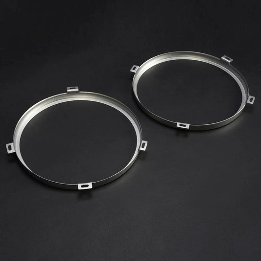 HECASA 7'' Headlight Retaining Ring Mounting Bracket For TJ Wrangler 1997-2006
