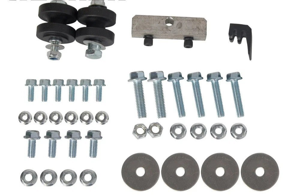 For 1953-56 Ford F100 F-100 Truck Hood Tilt Flip Stainless Combo Conversion Kit