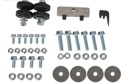 For 1953-56 Ford F100 F-100 Truck Hood Tilt Flip Stainless Combo Conversion Kit