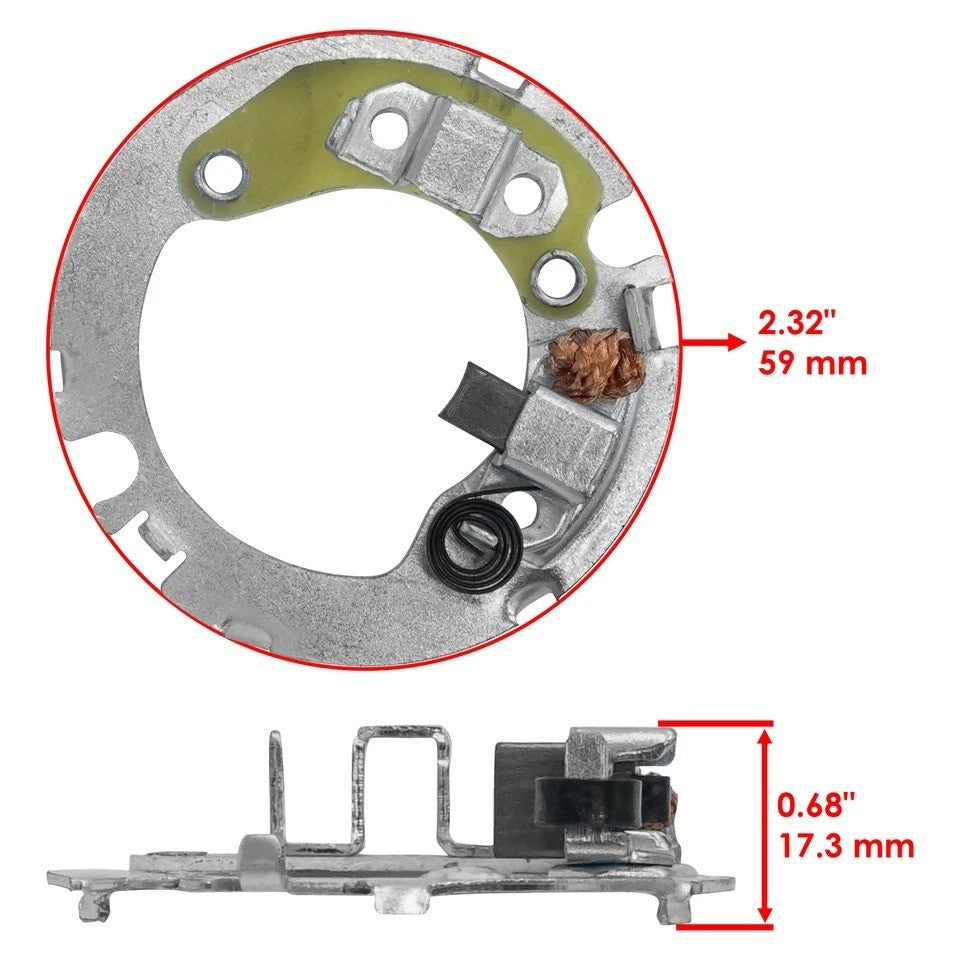 3445-033 Starter Brush Plate For Arctic Cat 400 DVX 04-08 14079-S002 92145-S103