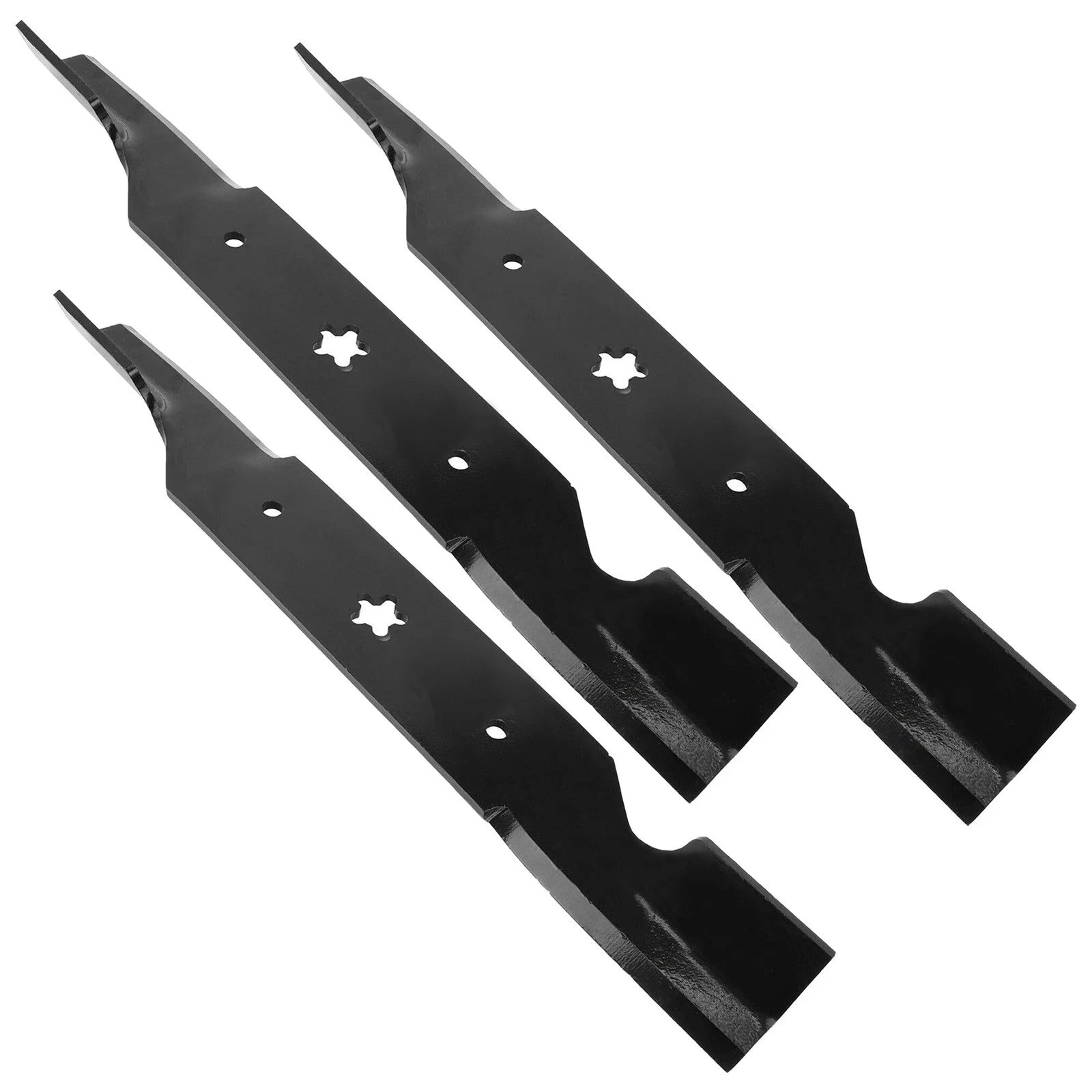 18 1/2 inch x 5 Point Star 54" Deck Notched High Lift Blade For Husqvarna Poulan