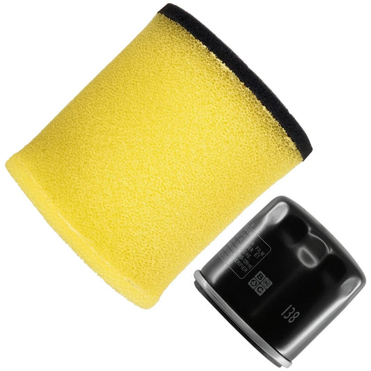 Caltric Air And Oil Filter For Suzuki KingQuad 400 LT-A400 2008-2024 ATV