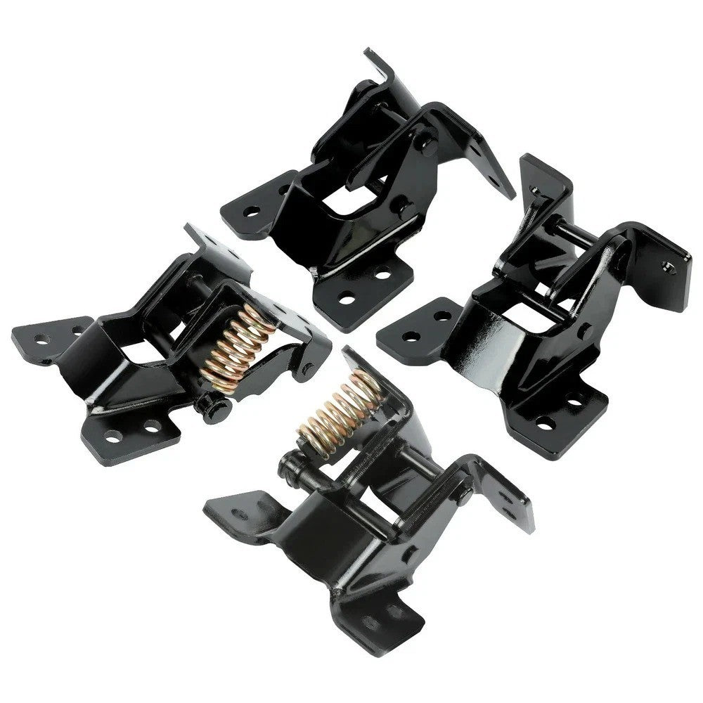 Set Of Door Hinges 4pcs Upper Lower For 1968-1979 Chevy Nova / Camaro / Firebird