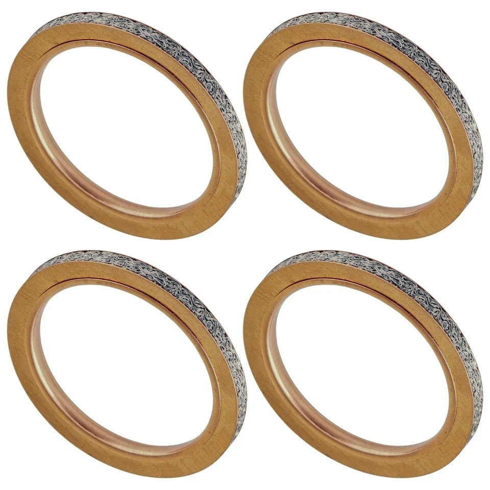4 Exhaust Muffler Pipe Gaskets for Suzuki GSF1200 GSF1200S Bandit 1200 1997-05