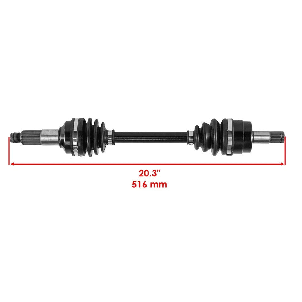 Front Left and Right CV Joint Axles for Yamaha Grizzly 660 YFM660F 4X4 2003-2008