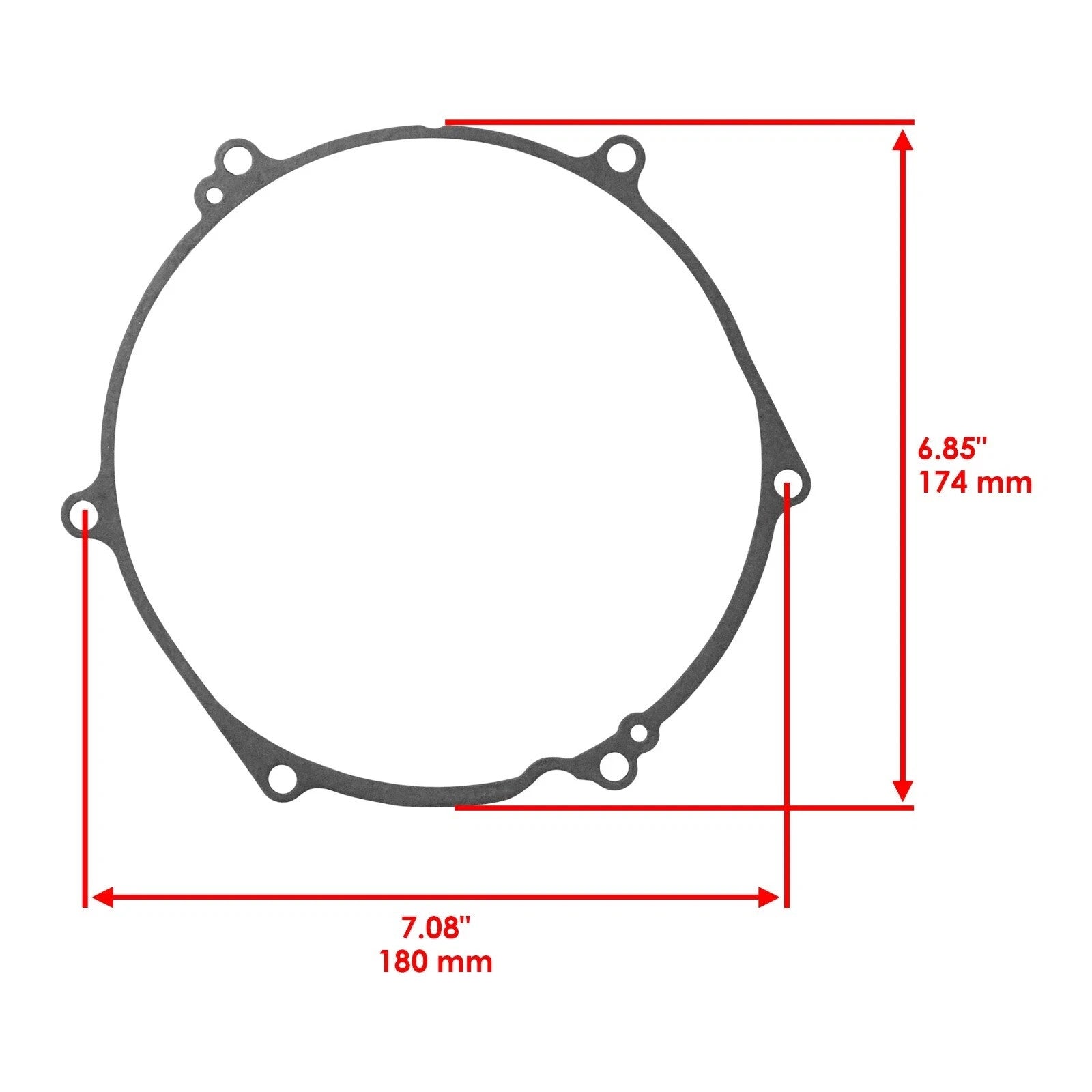 Clutch Cover Gasket for Kawasaki KX250 1994-2004