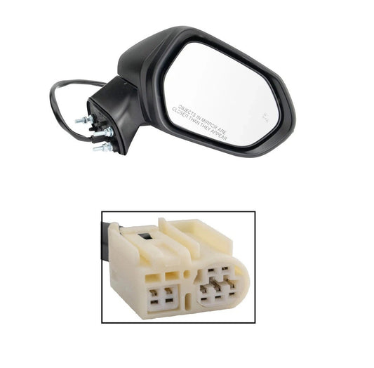 Mirror Blind Spot Power Heated Turn Signal Paint to Match RH for Toyota