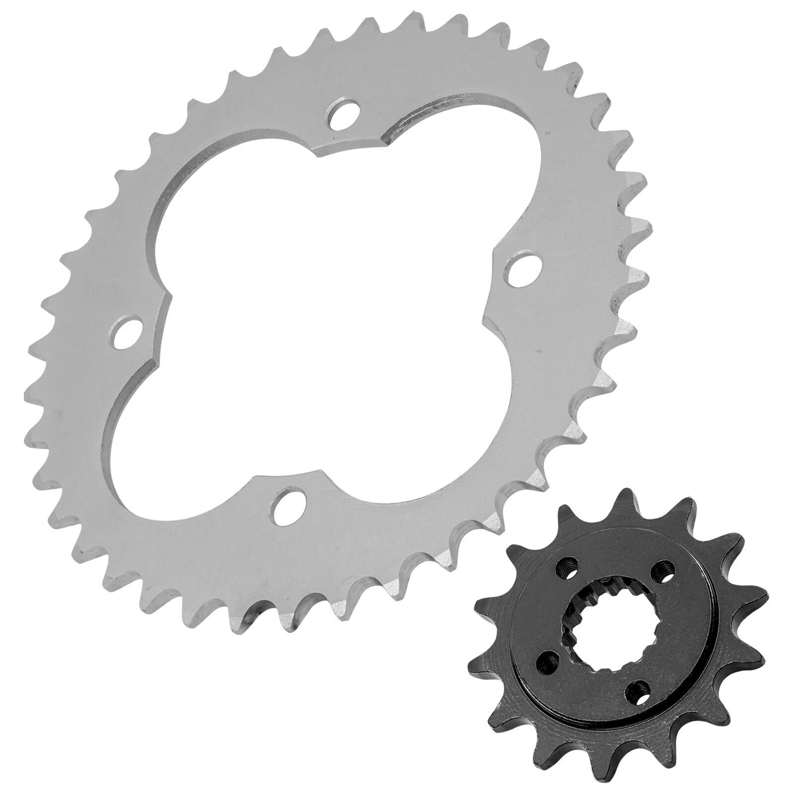 Front & Rear Sprocket Kit for Honda TRX400EX TRX400X Sportrax 400 2X4 2005-2014