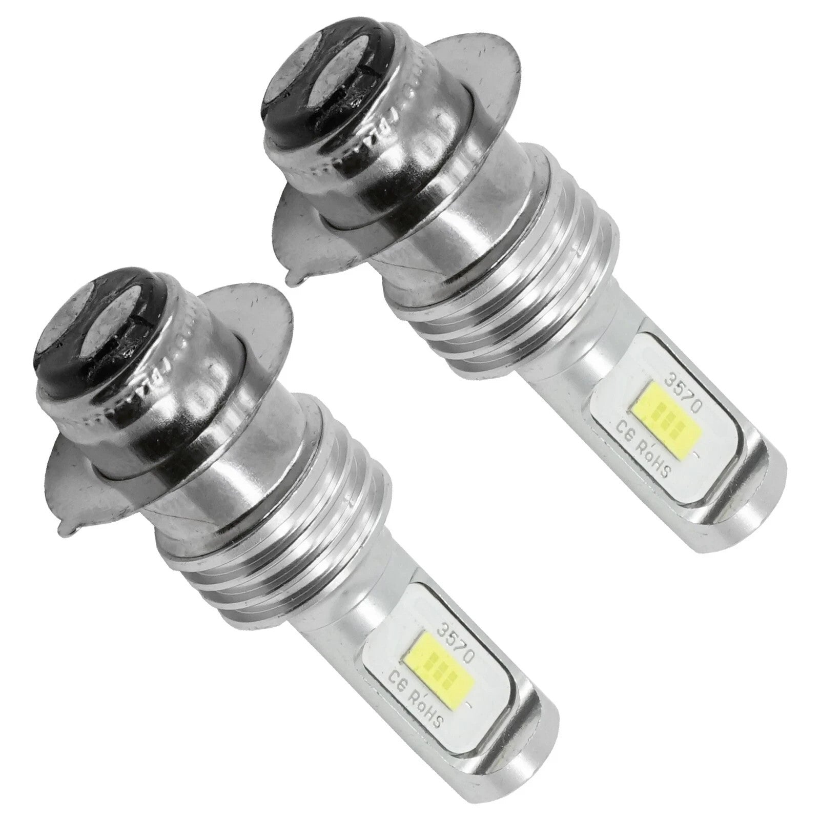 Caltric LED Headlight Bulbs For Kawasaki KDX200 KDX250 1990-2006 Motorcycle