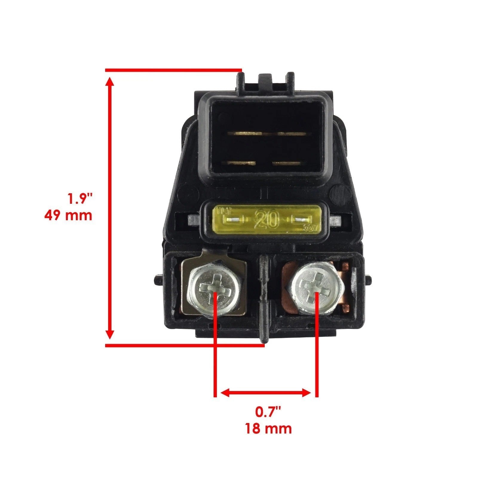 Starter Solenoid Relay for Suzuki LT-Z400 LT-Z400F Quadsport Z400 2003-2008 / 5x