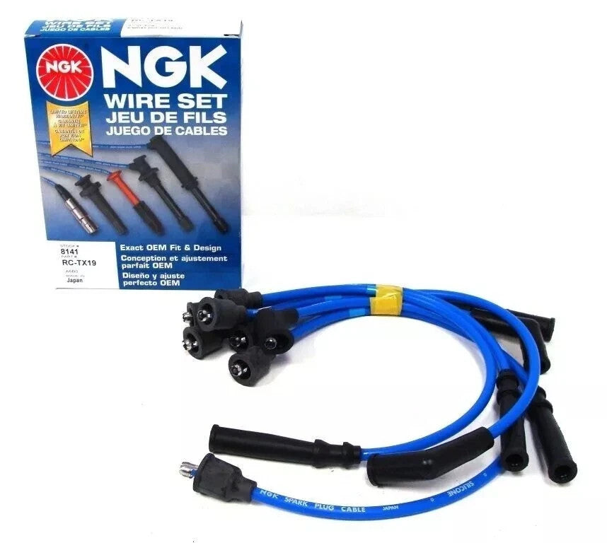 NGK RC-TX19 Spark Plug Wires Fits 88-92 Toyota Land Cruiser FJ62 / FJ80 3F-E
