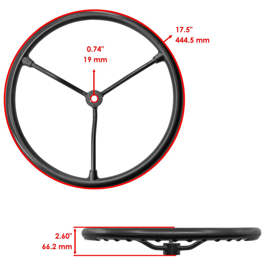 180576M1 K914001 K83746 2N3600 E0NN3600AA Steering Wheel for Massey Ferguson