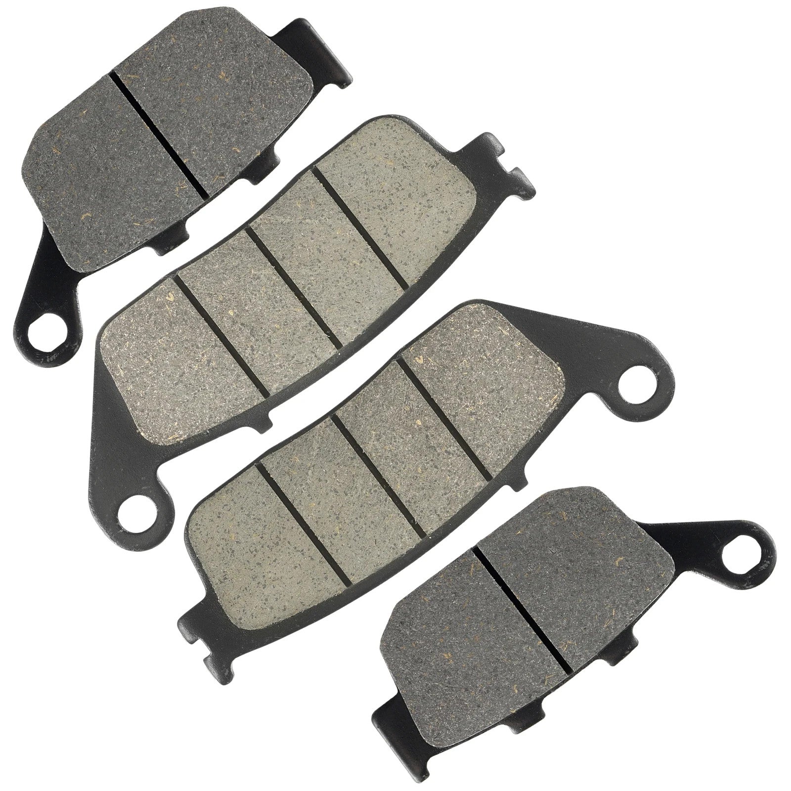 Caltric Front and Rear Brake Pads for Honda CBR500R CBR500RA ABS 2013-2024