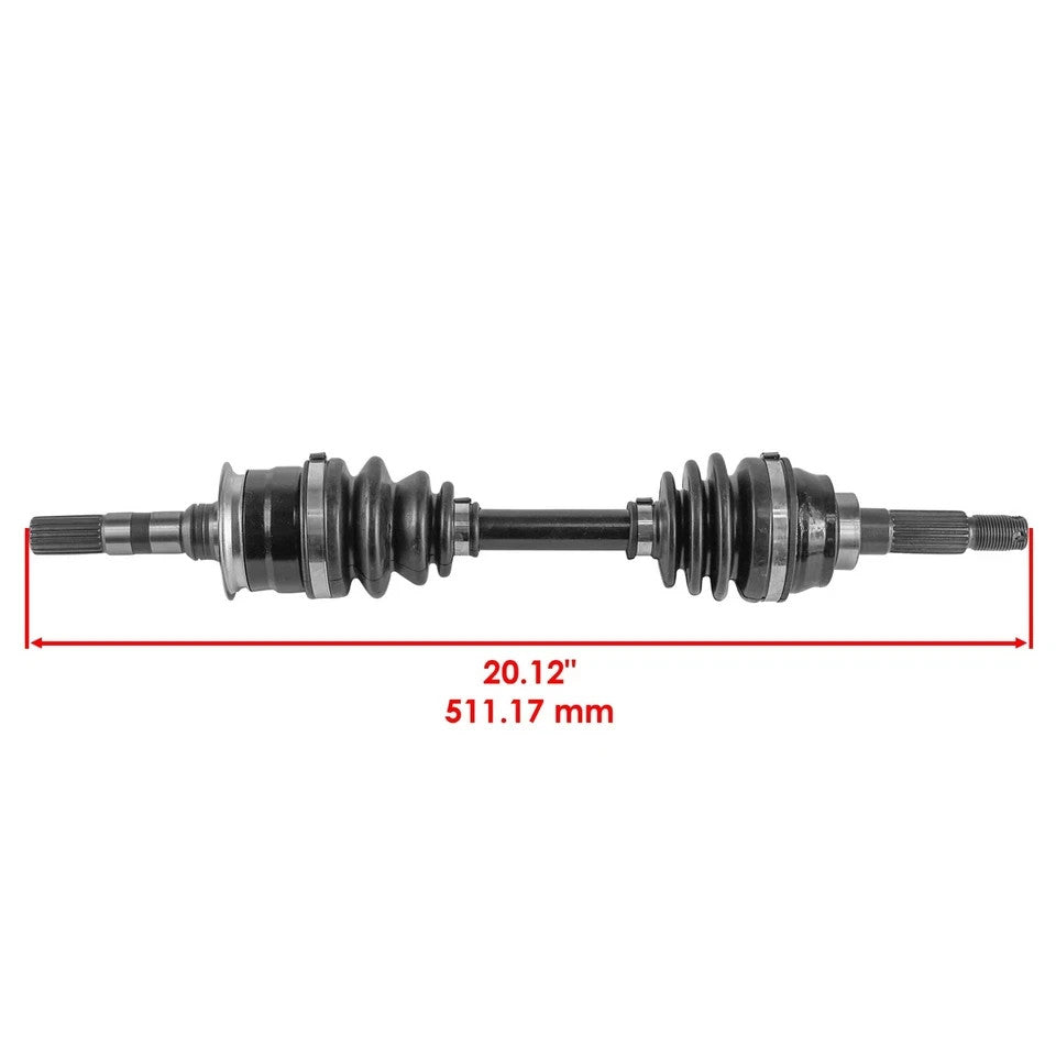Front Left & Right CV Joint Axles For Kawasaki Bayou 300 KLF300C 4X4 1989-05
