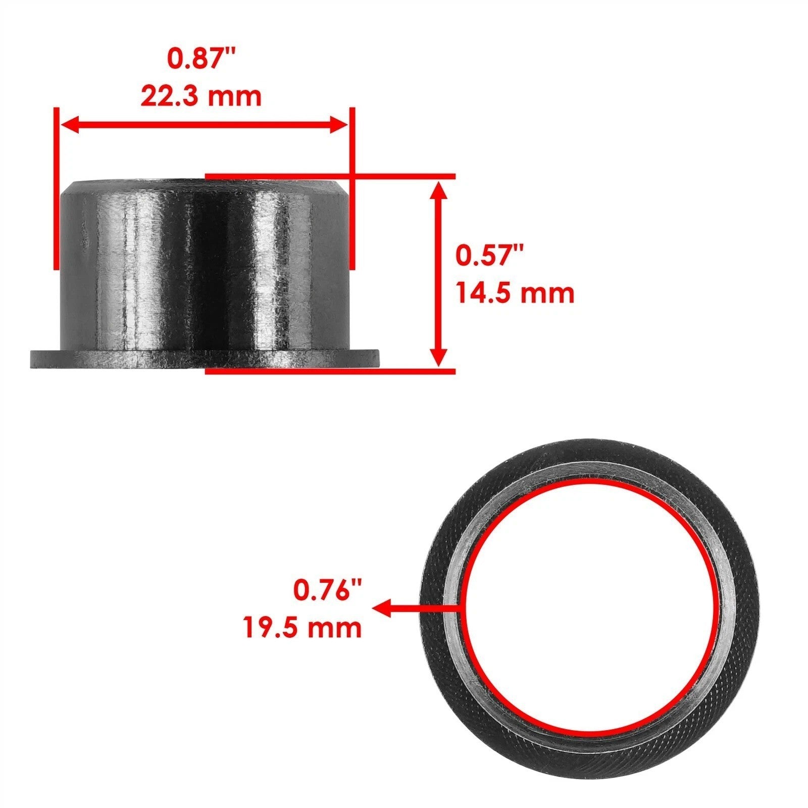 4 Lever and Linkage Bushings fits John Deere HPX 4X2 4X4 Gator Diesel M111358