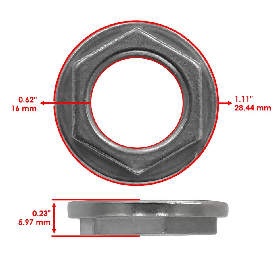 741-0656 941-0656 Front Wheel Hex Flanges Steering Bushing For MTD For Cub Cadet