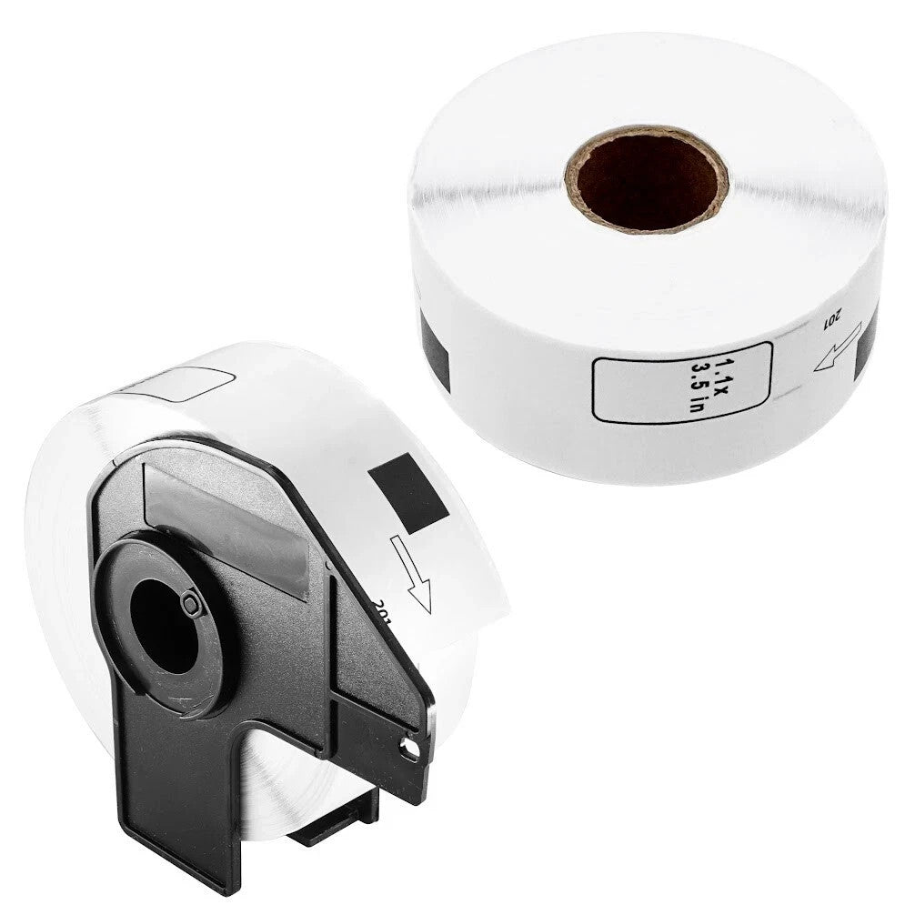 2x Thermal Shipping Label DK-1201 DK1201 for Label Printer 1-1/7" x 3-1/2"