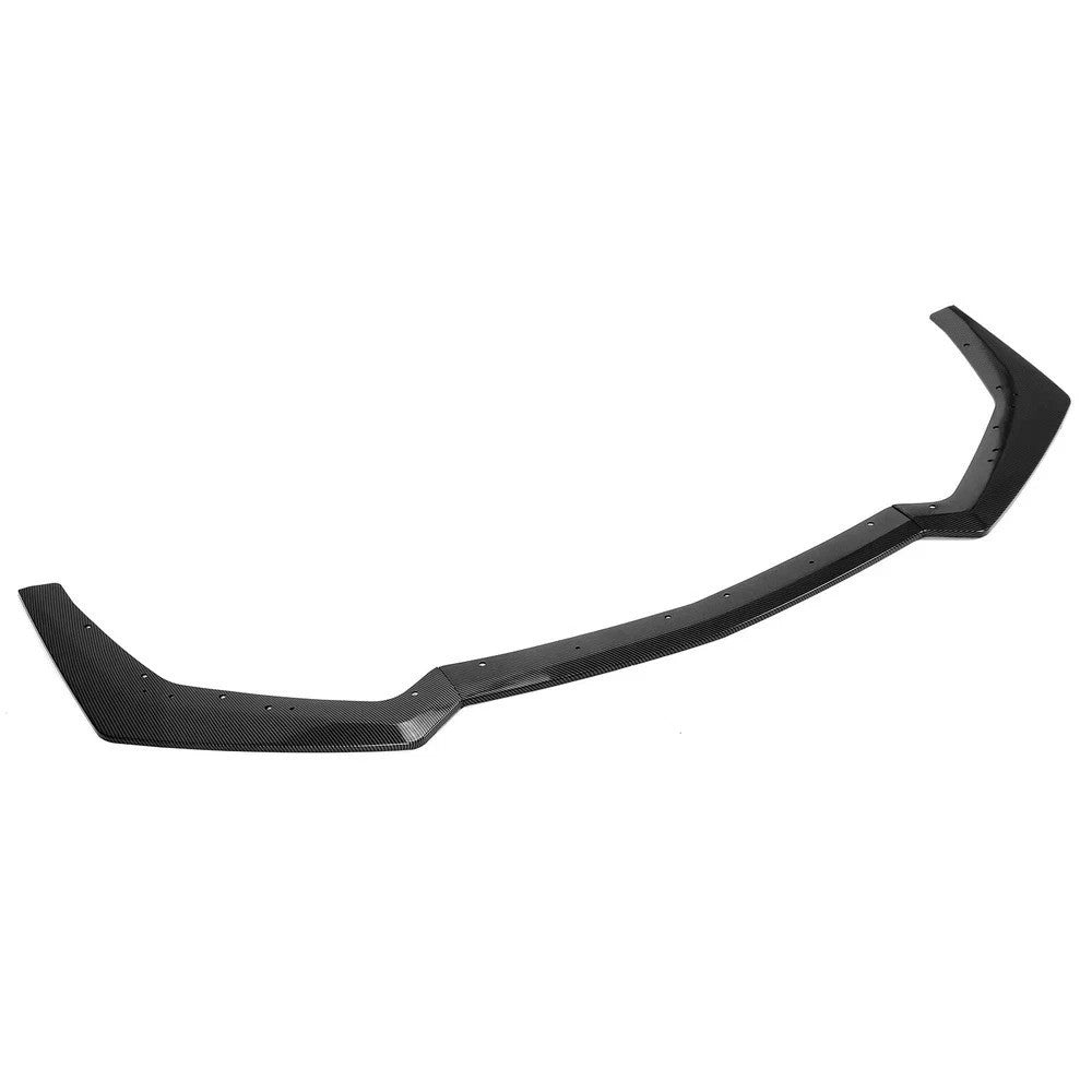 For 18-23 Ford Mustang Carbon Look GT-Style Front Bumper Body Kit Splitter Lip