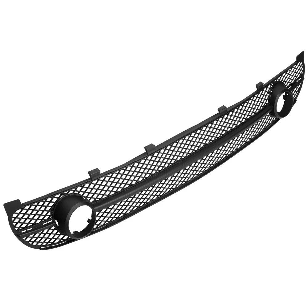 For 2001-05 VOLKSWAGEN NEW BEETLE Front Bumper Lower Grille Fog Light Trim Black