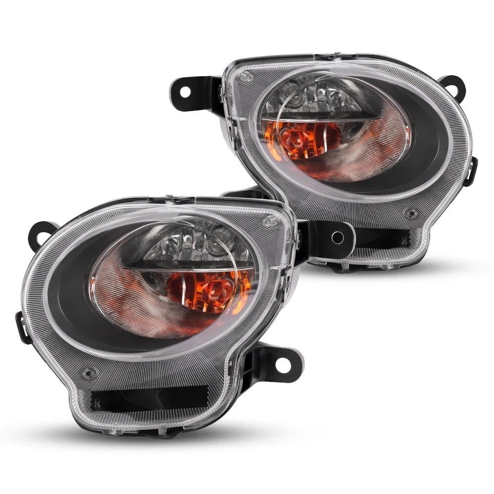 Clear Lens Turn Signal Parking Lights For Fiat 500 2012-2017  Front Right + Left