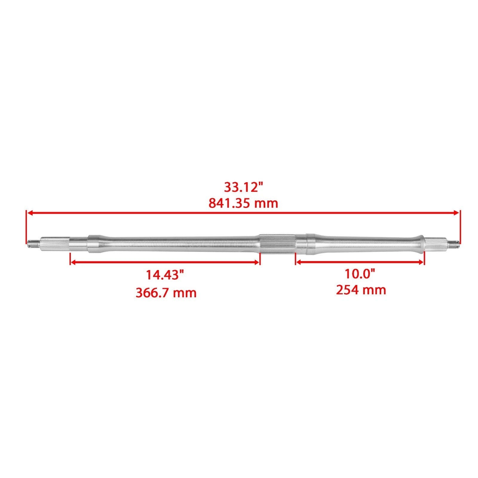 Rear Axle Shaft for Yamaha Big Bear 350 YFM350FW 4x4 1997 1998 1999
