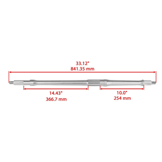 Rear Axle Shaft for Yamaha Big Bear 350 YFM350FW 4x4 1997 1998 1999