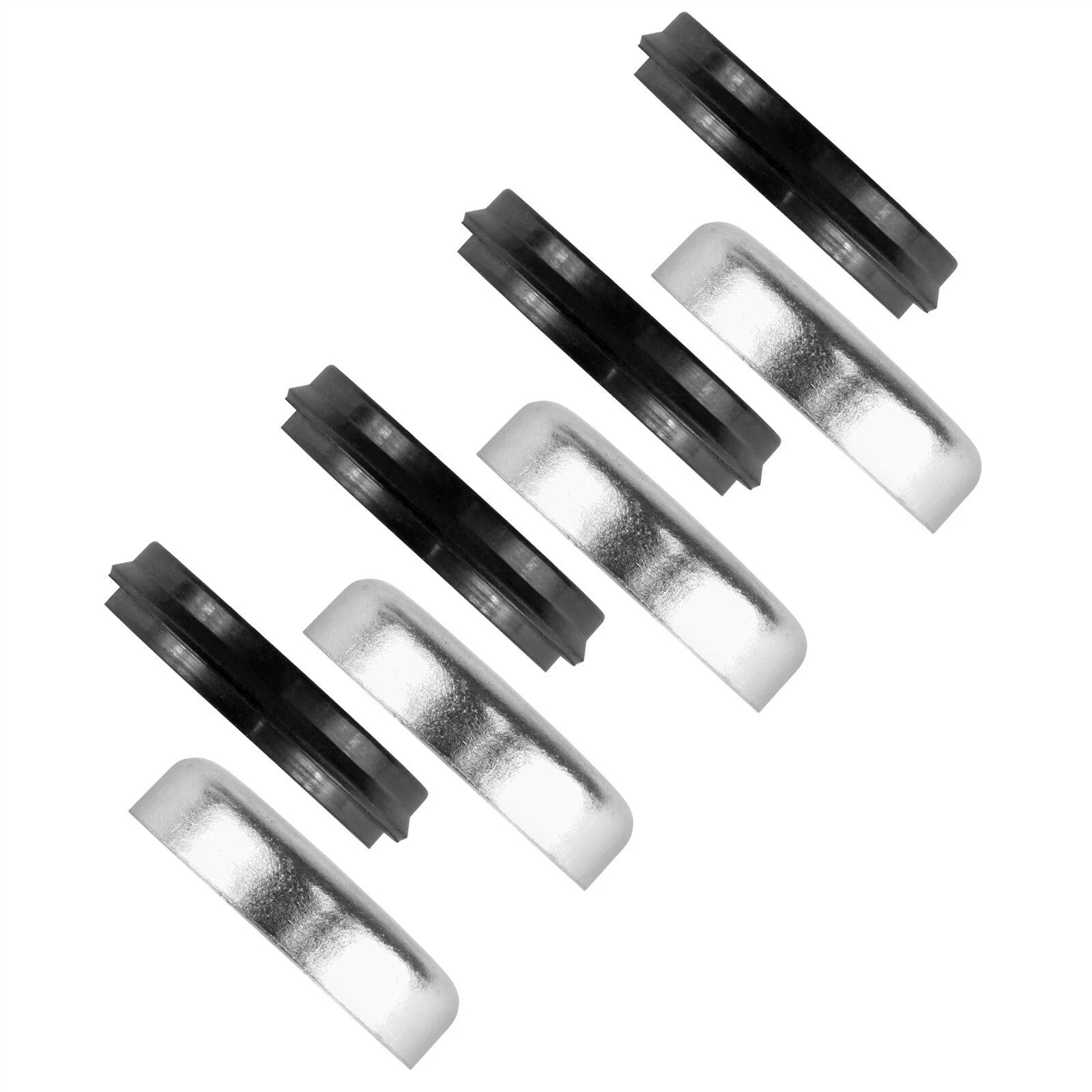 4 Sets Swing Arm Dust Seal Cap For Honda CR125R 1982 - 1988 / CR250R 1982 - 1987