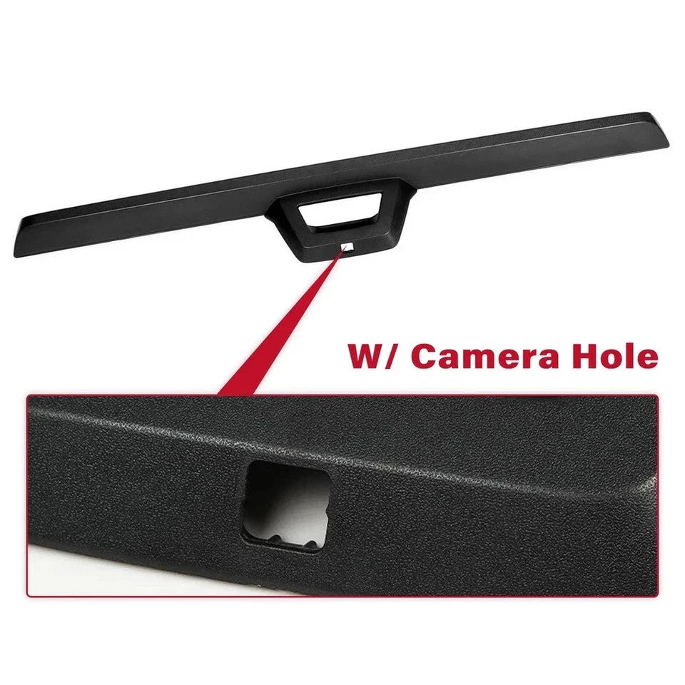 Rear End Tailgate Spoiler Molding Trim Camera Hole for 07-13 Avalanche Escalade