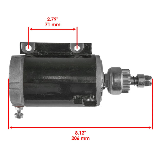 New Starter for OMC Evinrude Johnson 40 50 60 40Hp 50Hp 60Hp Engines