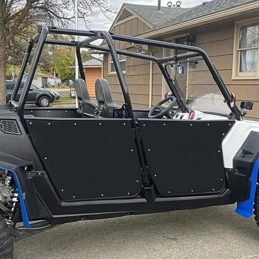 Aluminum Lower Half Doors 4 Seats Fits RZR 4 800 2010-2014 RZR XP4 900 2012-2014