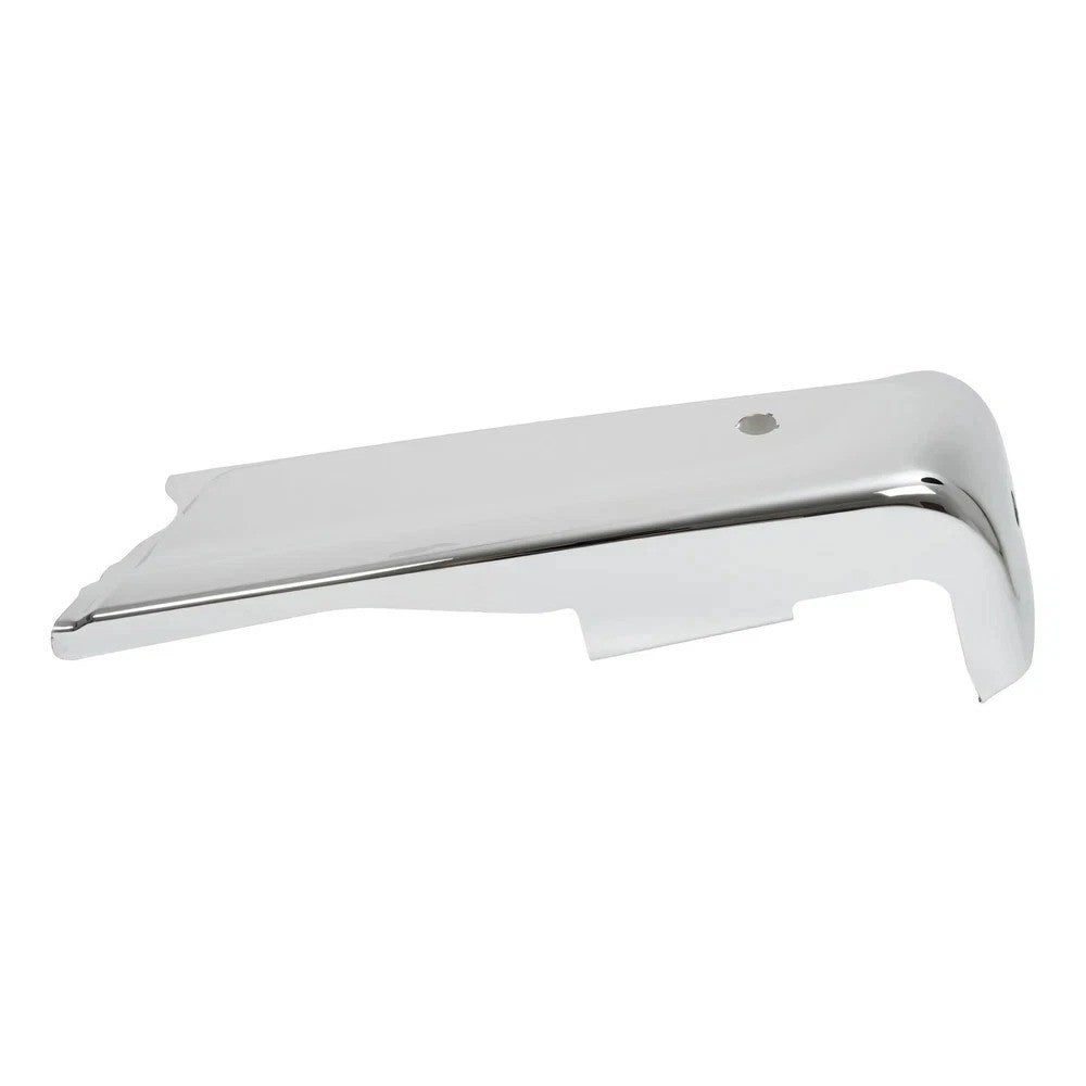 Chrome Rear Bumper End Cap Right W/2 Sensor Holes For 21-23 Ford F-150 Lightning