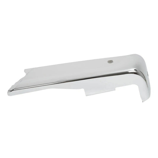 Chrome Rear Bumper End Cap Right W/2 Sensor Holes For 21-23 Ford F-150 Lightning