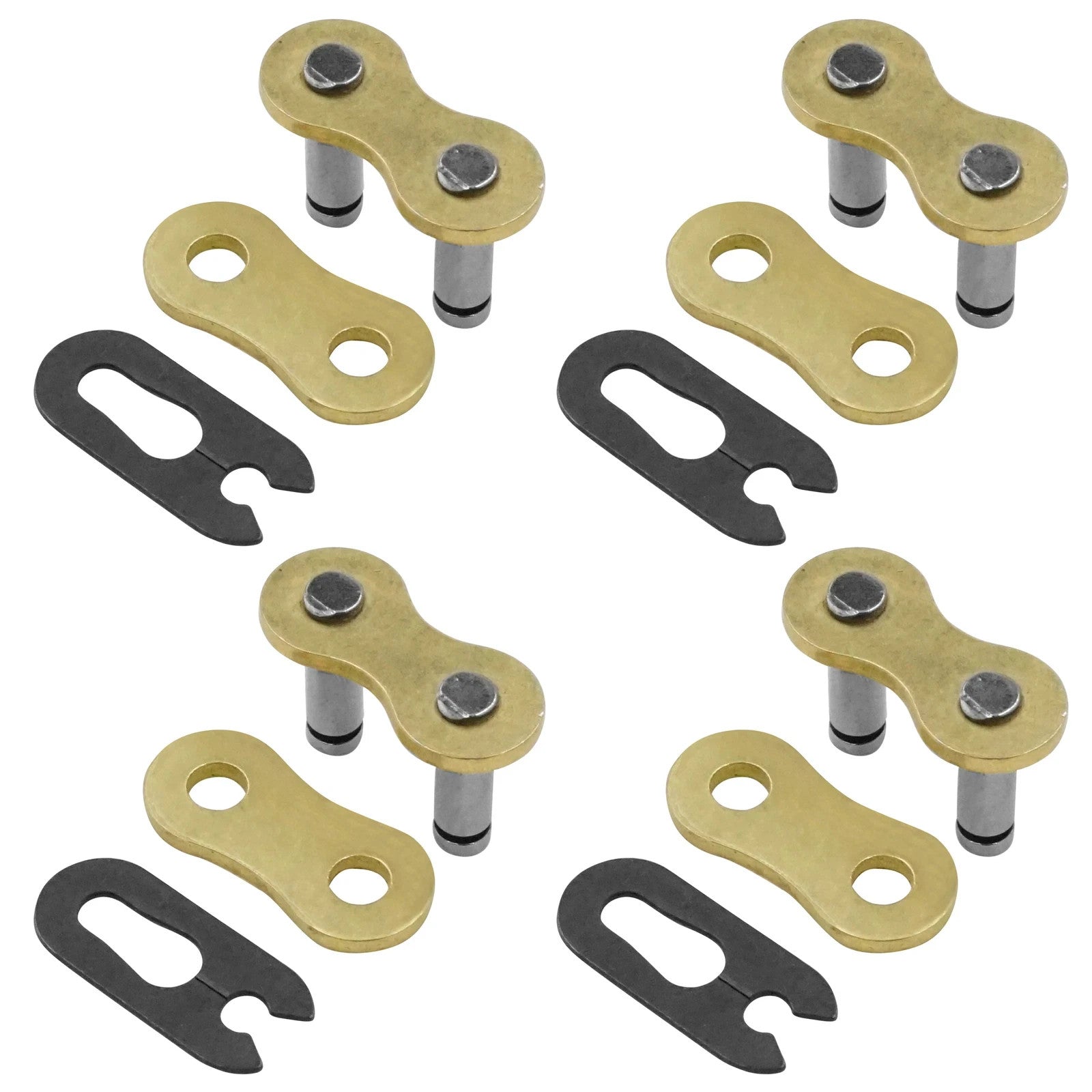 Caltric 520 Chain Master Link For Motorcycle Bike ATV Connecting Link Gold